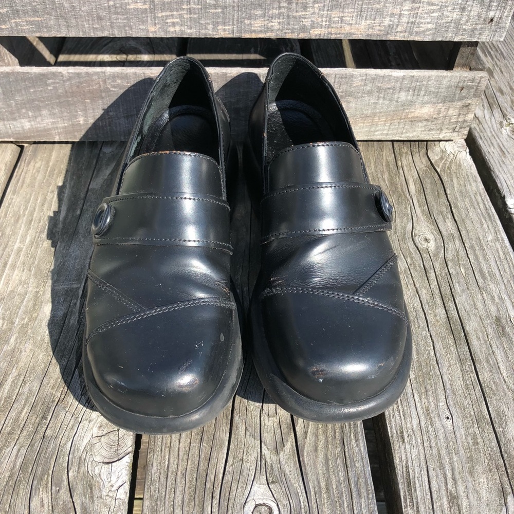 Dansko Black Leather Dress Loafer! - Picture 2 of 6